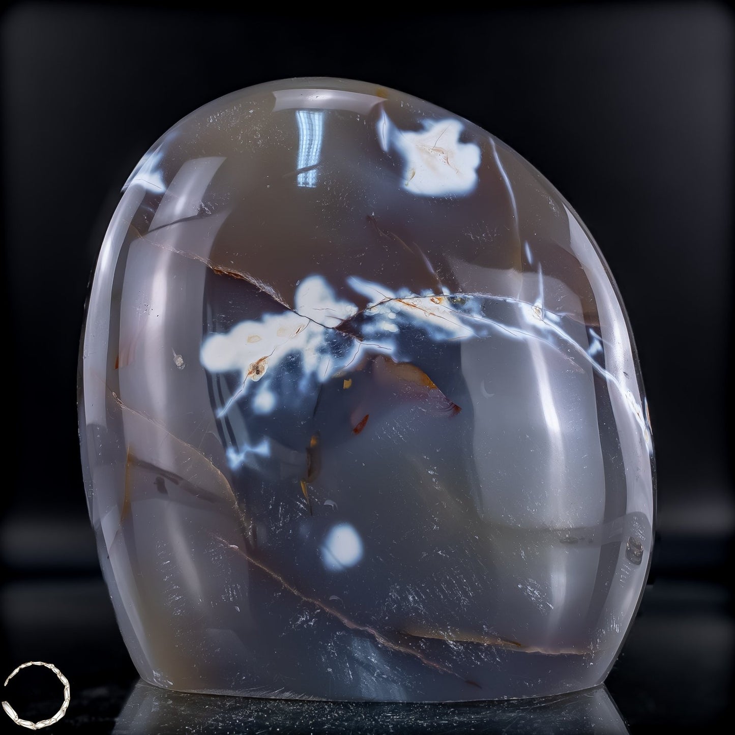 Natürliche Orca-Achat Kristall Freiform aus Brasilien - 1854,22g