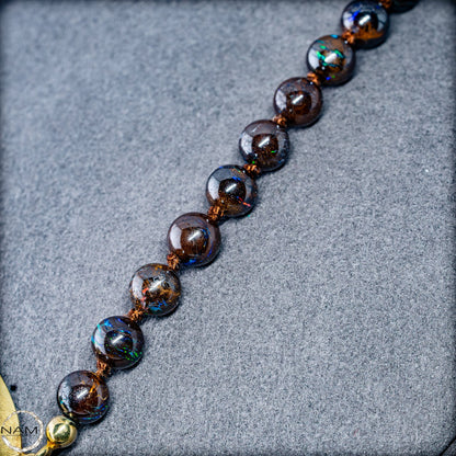 Boulder Opal Halskette mit Designer-Anhänger - 50,89g 254,45ct