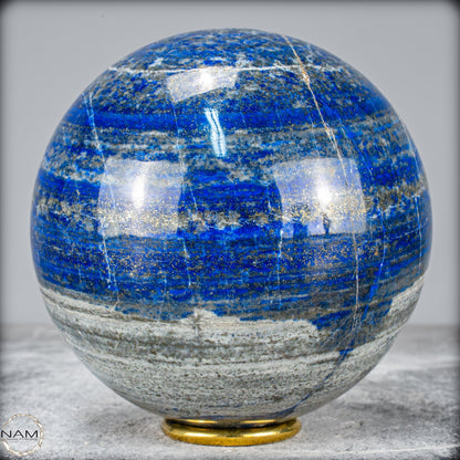 Natürliche Lapislazuli-Kristall-Kugel - 2526,37g - 127mm