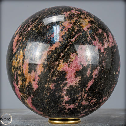 Natürliche Große Rhodonit-Kristall Kugel - 9872,13g - 180mm