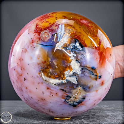 Rosa Opal-Kugel aus Peru - 6203,66g