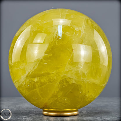 Top Qualität Transparenter Citrin Kristall Kugel - Brasilien - 1925,67g