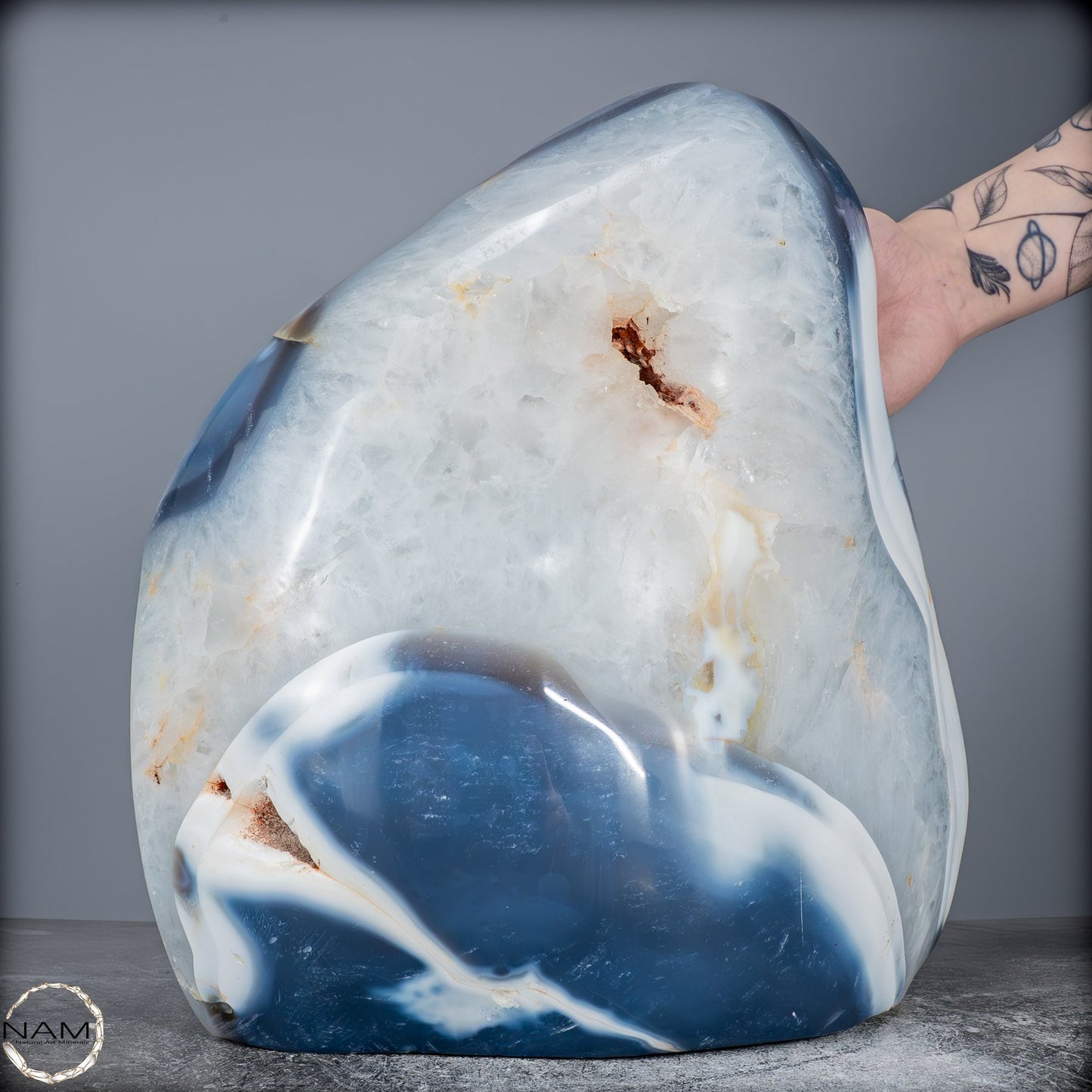 Natürliche Orca-Achat Kristall Freiform aus Brasilien -16215,61g