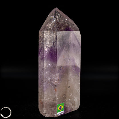 Natürliche, Sehr Seltene Amethyst-Kristall Spitze, Brasilien - 618,47g