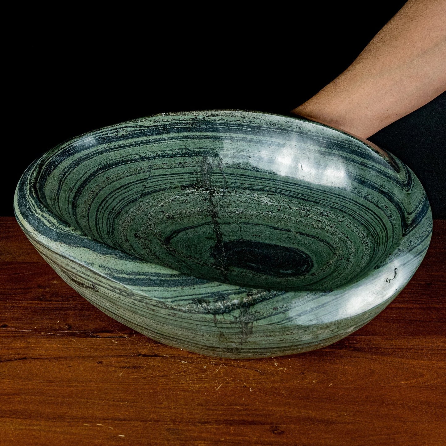 Sehr Große Kambaba-Jaspis Schüssel - 15993,87g