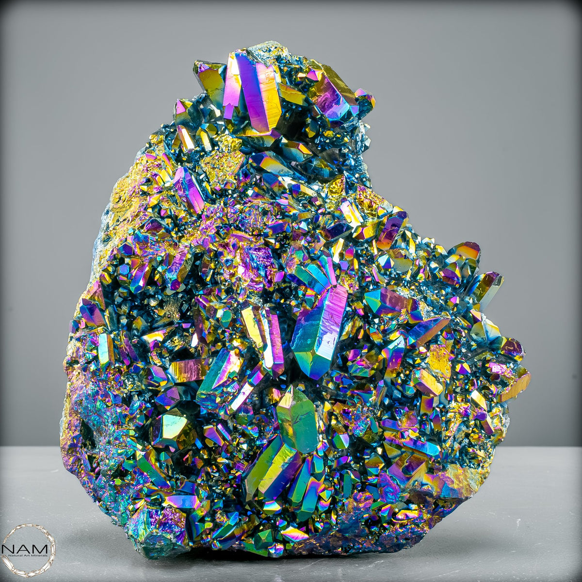 Aura Cluster – Regenbogenkristall voller Energie und Magie – 2157,42g