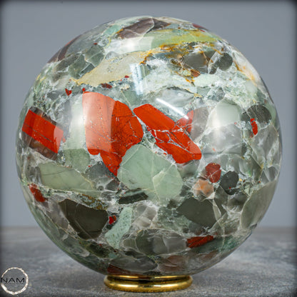 Natürliche Drachenblut-Jaspis Kugel aus Afrika - 2959,58g - 132mm