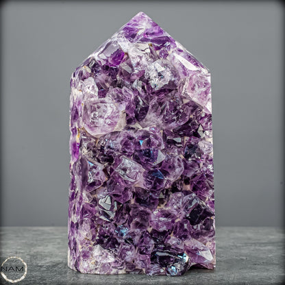 Natürliche Amethyst-Kristall Druse/Spitze -1601,48g