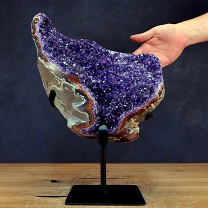 Wunderschöner Amethyst auf Ständer - 8992,47g