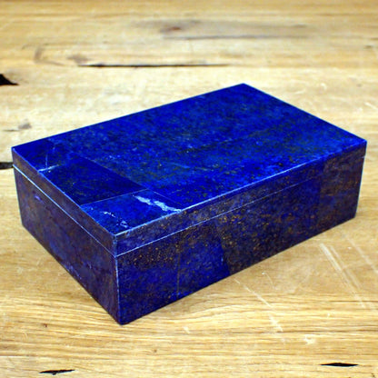 Lapislazuli Schmuckkästchen/Box - 751.19 g - 146×96×47 mm