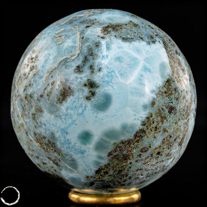 Natürliche Larimar Kugel -  481,39g - 2406,95ct