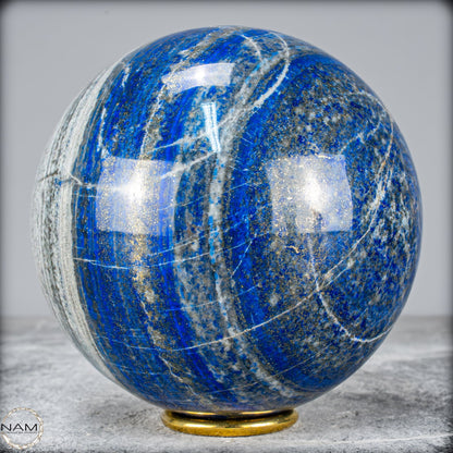 Natürliche Lapislazuli-Kristall-Kugel - 2526,37g - 127mm