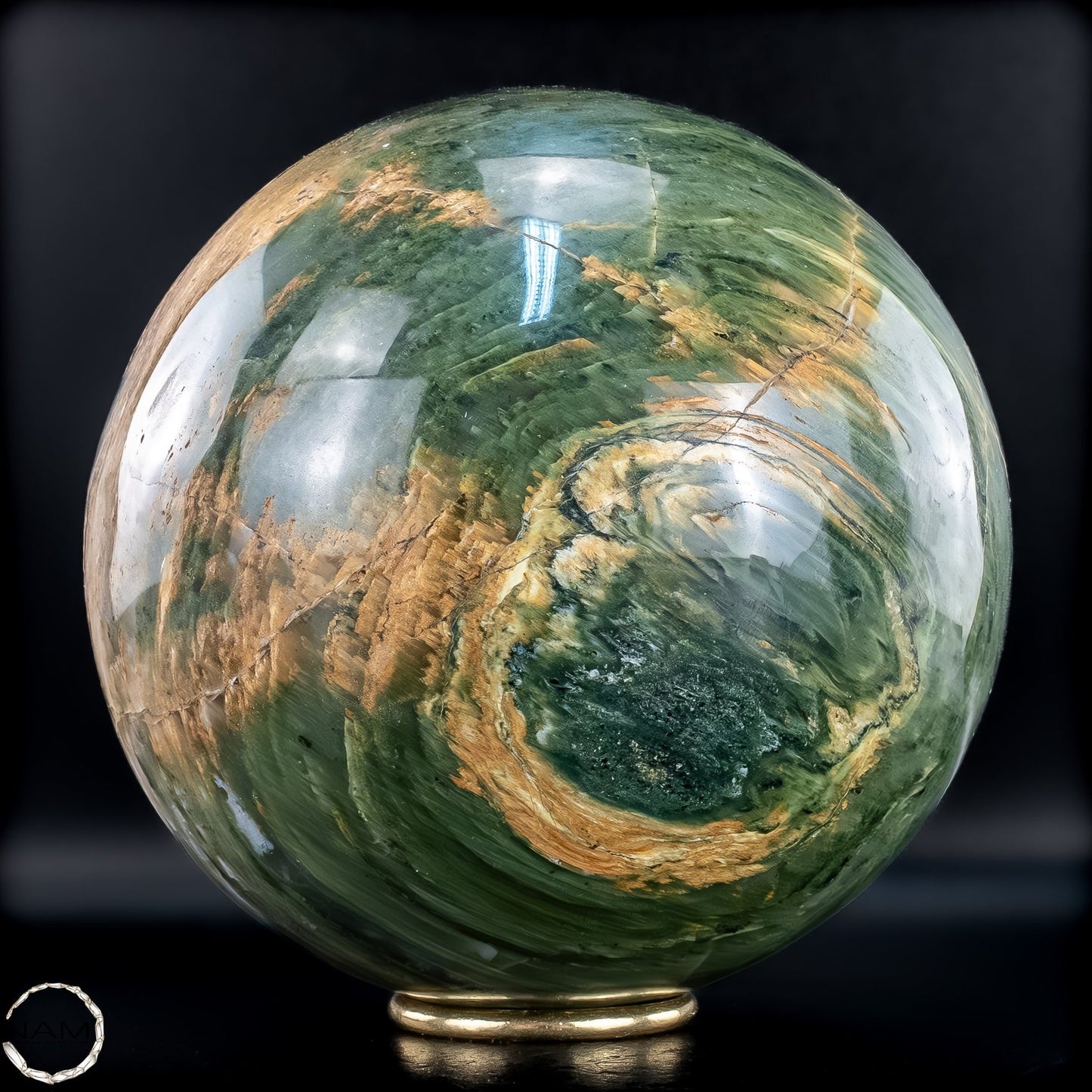 Natürliche Grüne-Quarzkristall Kugel aus Brasilien - 9323,75g