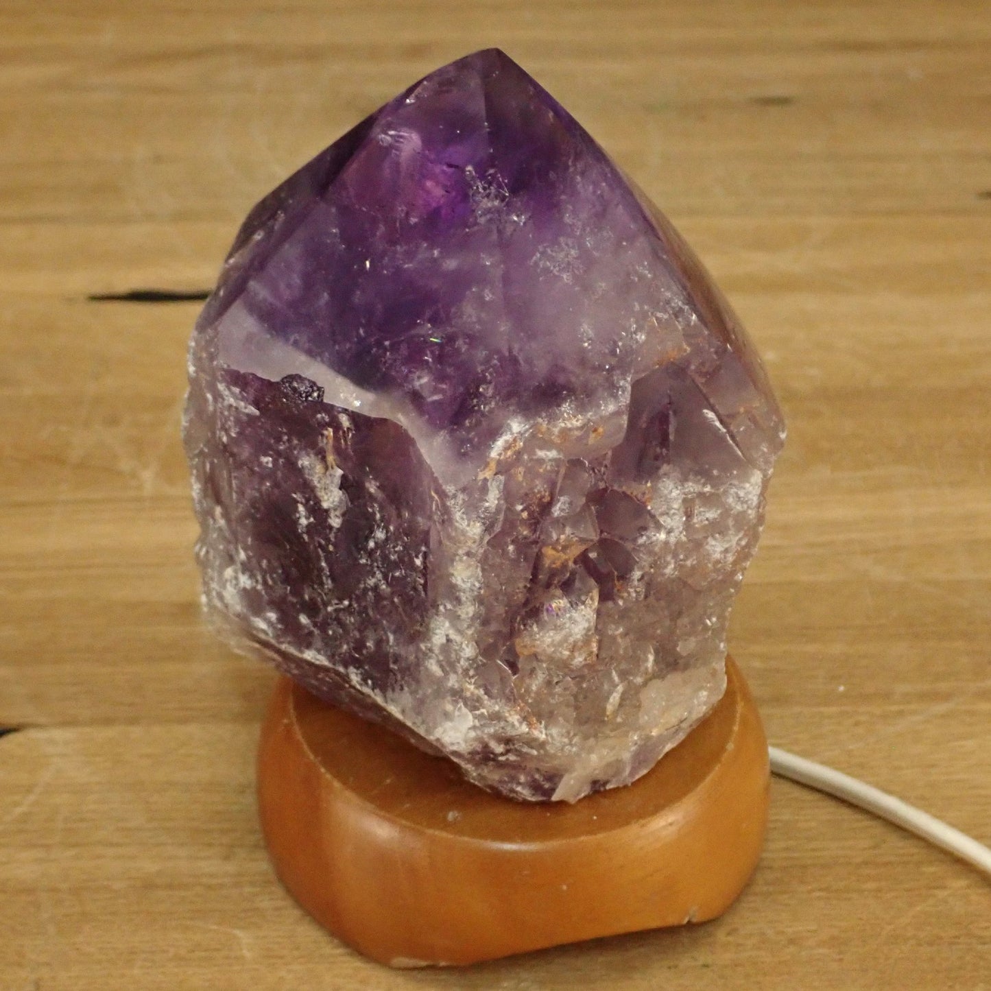 Natürliche Amethyst Lampe - 1262.74g - 155 x 110 x 95 mm