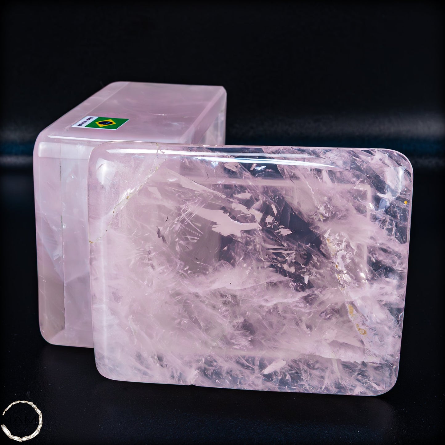 Rosenquarz Schmuckkästchen – Eleganz für Ihre Lieblingsstücke - 859,25g