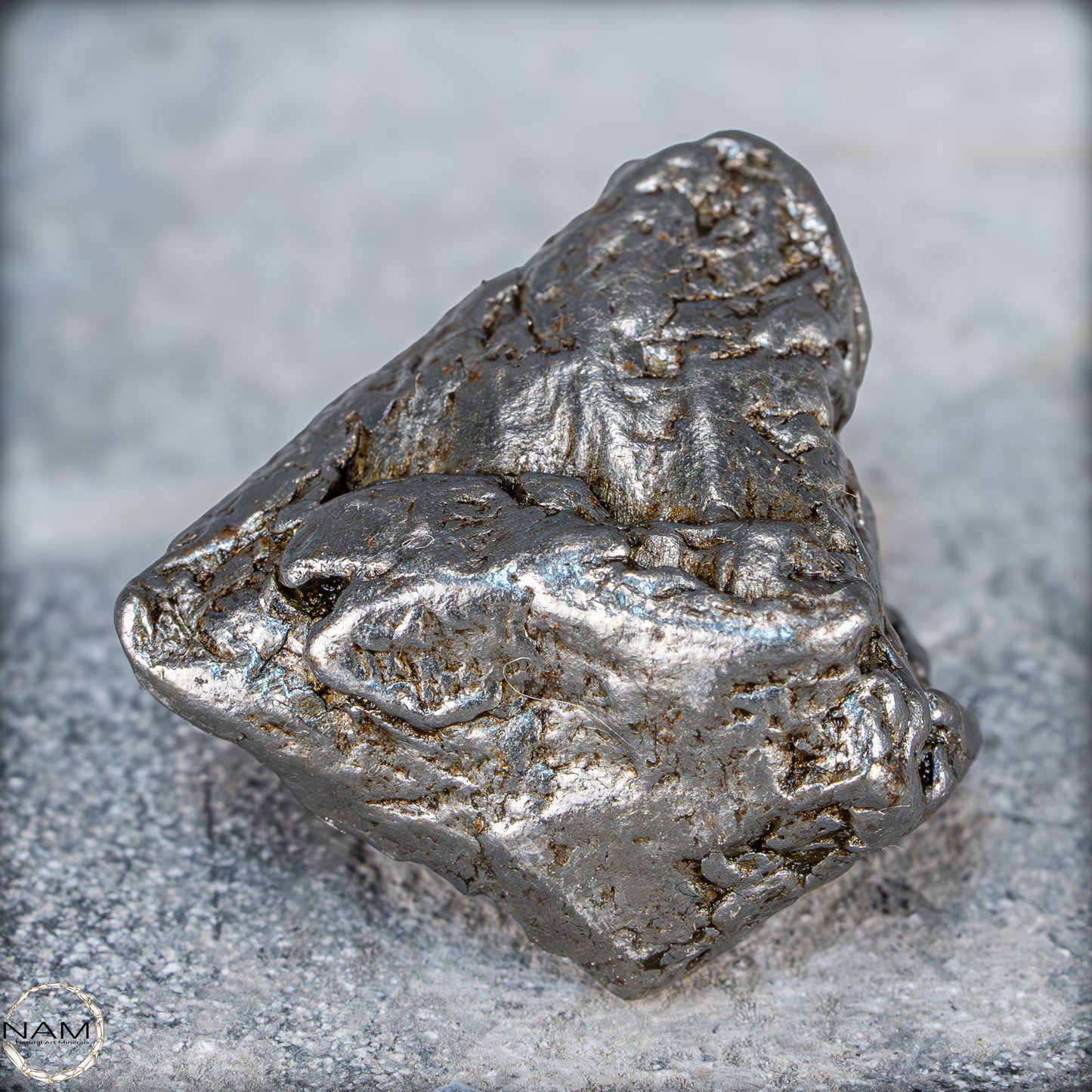 Sehr Seltener Meteorit Aletai aus China - 47,35g