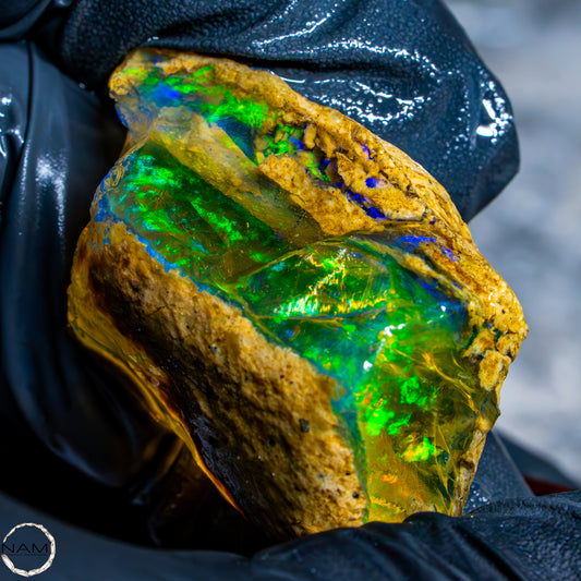 Seltener Natürlicher Großer Kristall-Opal, Äthiopien -12,49g