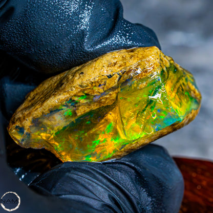 Seltener Natürlicher Großer Kristall-Opal, Äthiopien -12,49g