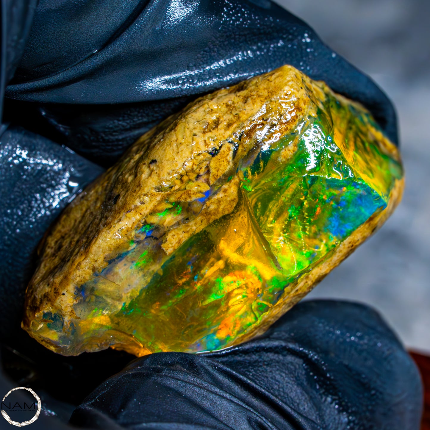 Seltener Natürlicher Großer Kristall-Opal, Äthiopien -12,49g