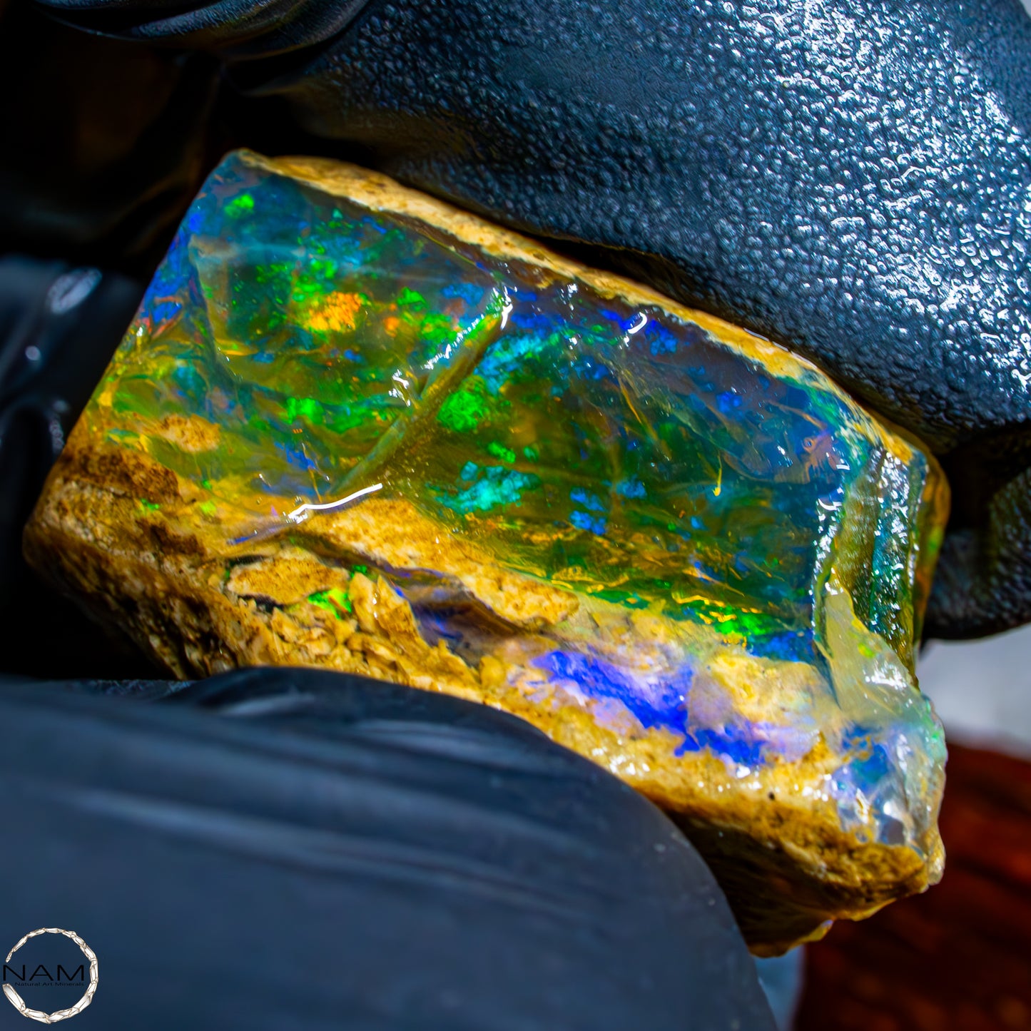 Seltener Natürlicher Großer Kristall-Opal, Äthiopien -12,49g