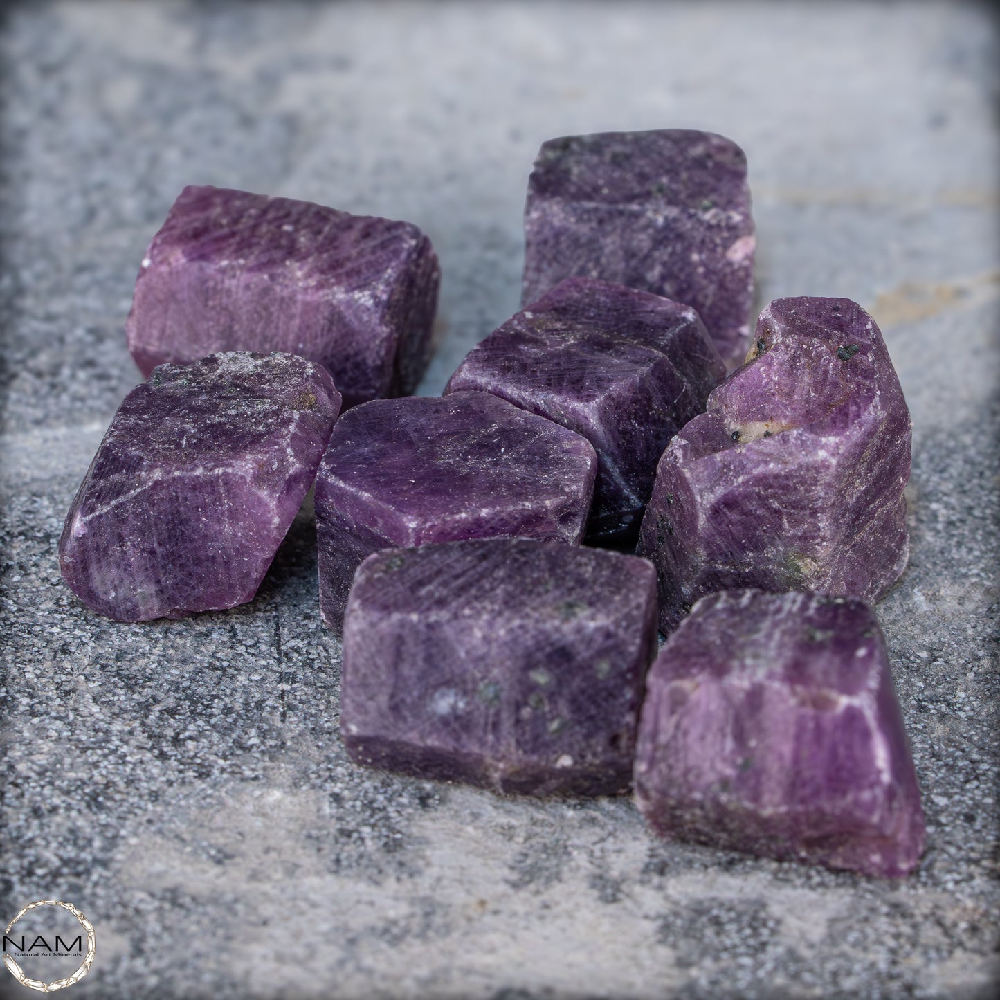 Lot Natürlicher Violetter Saphire aus Sri Lanka (selten) - 36,05g