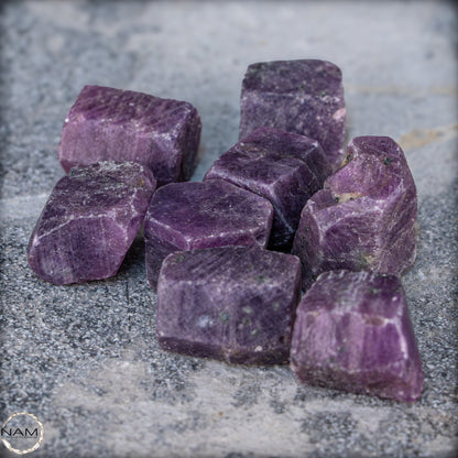 Lot Natürlicher Violetter Saphire aus Sri Lanka (selten) - 36,05g