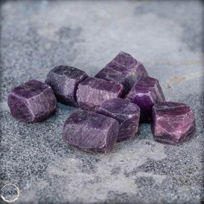 Lot Natürlicher Violetter Saphire aus Sri Lanka (selten) - 36,05g