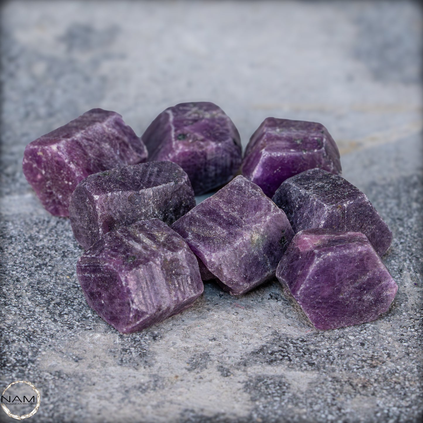Lot Natürlicher Violetter Saphire aus Sri Lanka (selten) - 36,05g