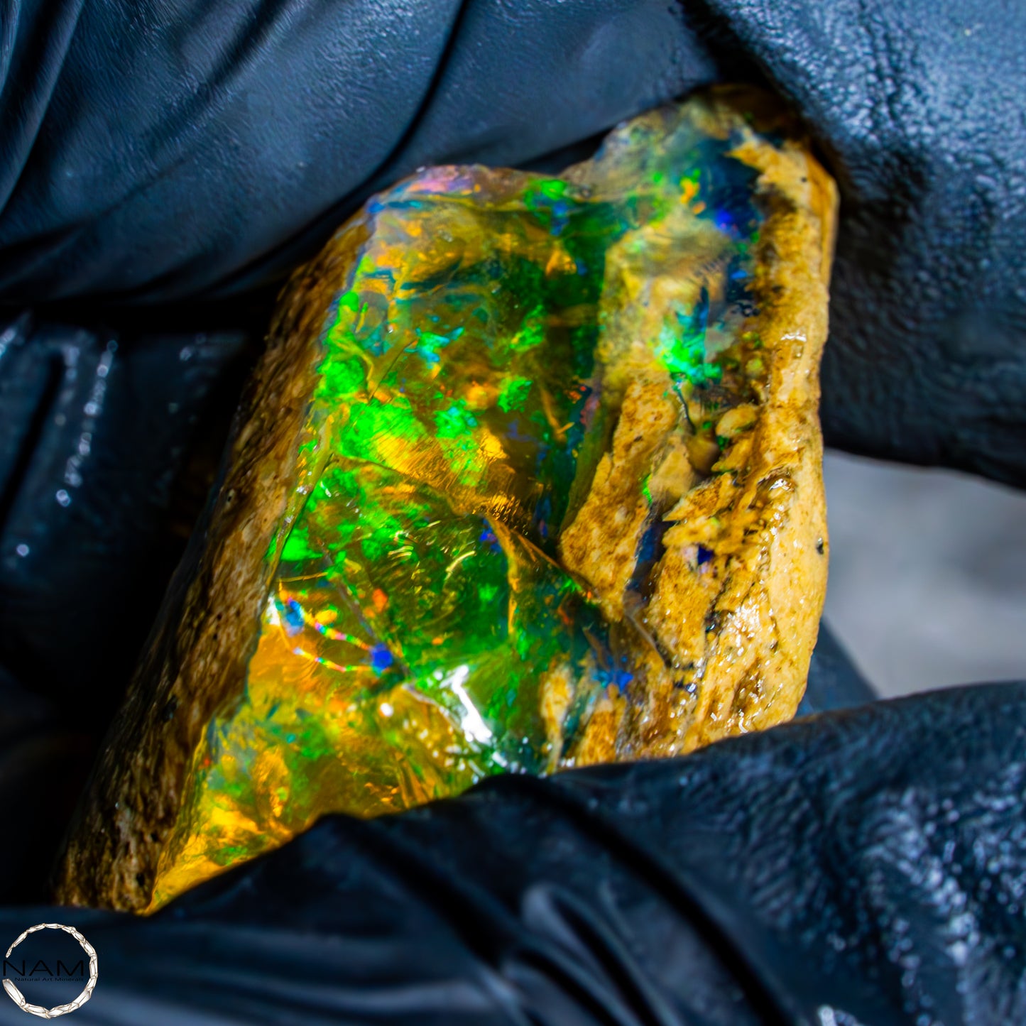 Seltener Natürlicher Großer Kristall-Opal, Äthiopien -12,49g