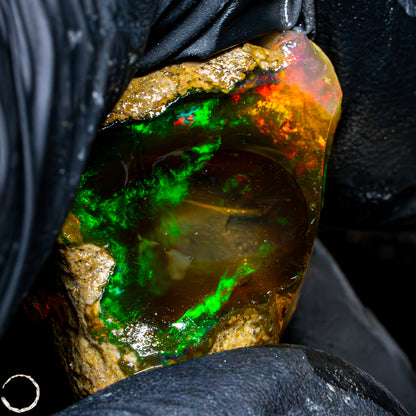 Seltener Natürlicher Großer Kristall-Opal, Äthiopien - 65,05 ct