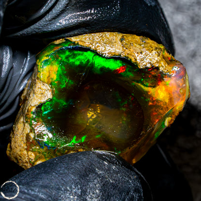 Seltener Natürlicher Großer Kristall-Opal, Äthiopien - 65,05 ct