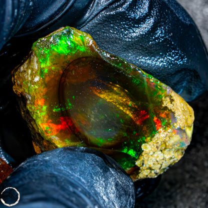 Seltener Natürlicher Großer Kristall-Opal, Äthiopien - 65,05 ct