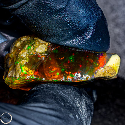 Seltener Natürlicher Großer Kristall-Opal, Äthiopien - 65,05 ct