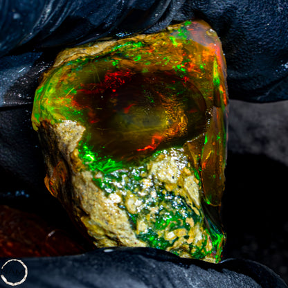 Seltener Natürlicher Großer Kristall-Opal, Äthiopien - 65,05 ct