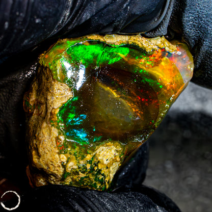 Seltener Natürlicher Großer Kristall-Opal, Äthiopien - 65,05 ct