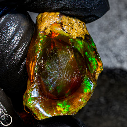 Seltener Natürlicher Großer Kristall-Opal, Äthiopien - 65,05 ct