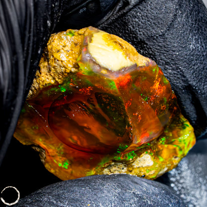 Seltener Natürlicher Großer Kristall-Opal, Äthiopien - 65,05 ct