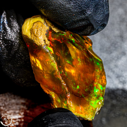 Seltener Natürlicher Großer Kristall-Opal, Äthiopien - 65,05 ct
