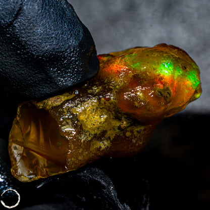 Seltener Natürlicher Großer Kristall-Opal, Äthiopien - 65,05 ct