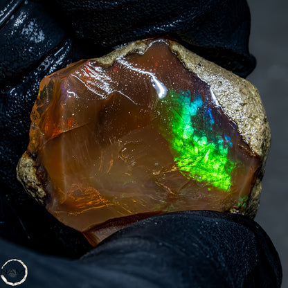 Seltener Natürlicher Kristall-Opal, Äthiopien -9,54g -47,7Ct