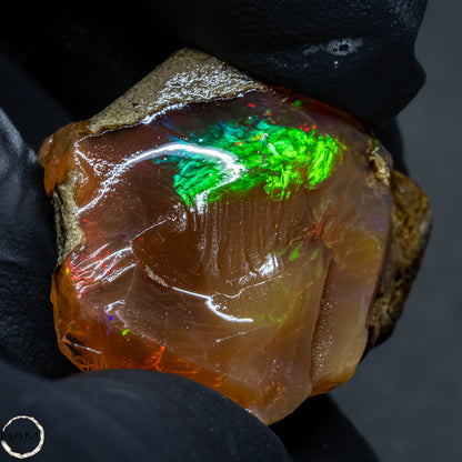 Seltener Natürlicher Kristall-Opal, Äthiopien -9,54g -47,7Ct