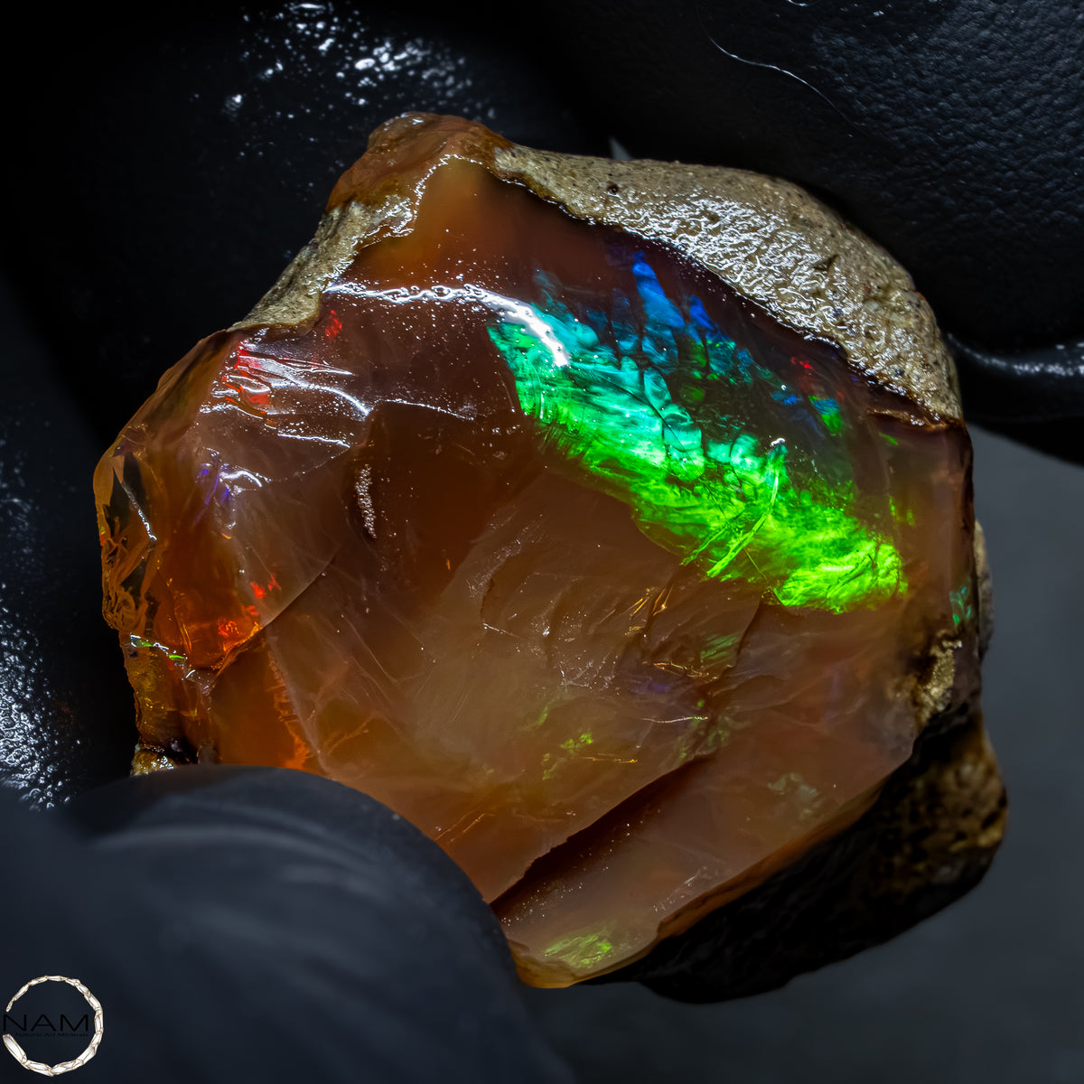Seltener Natürlicher Kristall-Opal, Äthiopien -9,54g -47,7Ct