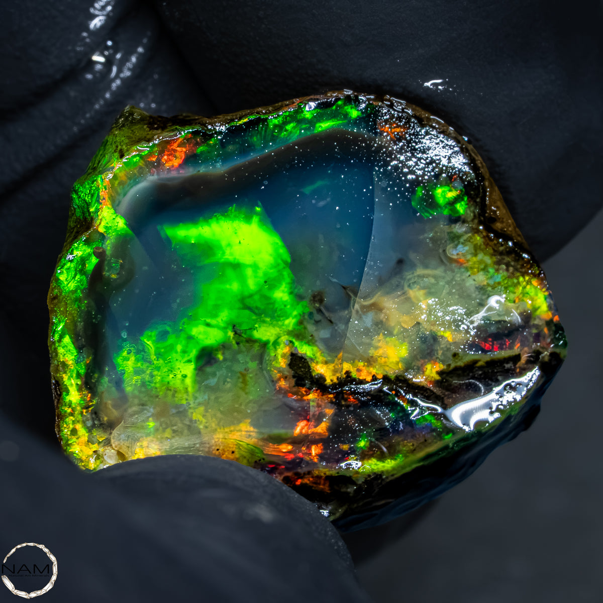 Seltener Natürlicher Kristall-Opal, Äthiopien -8,08g -40,4Ct