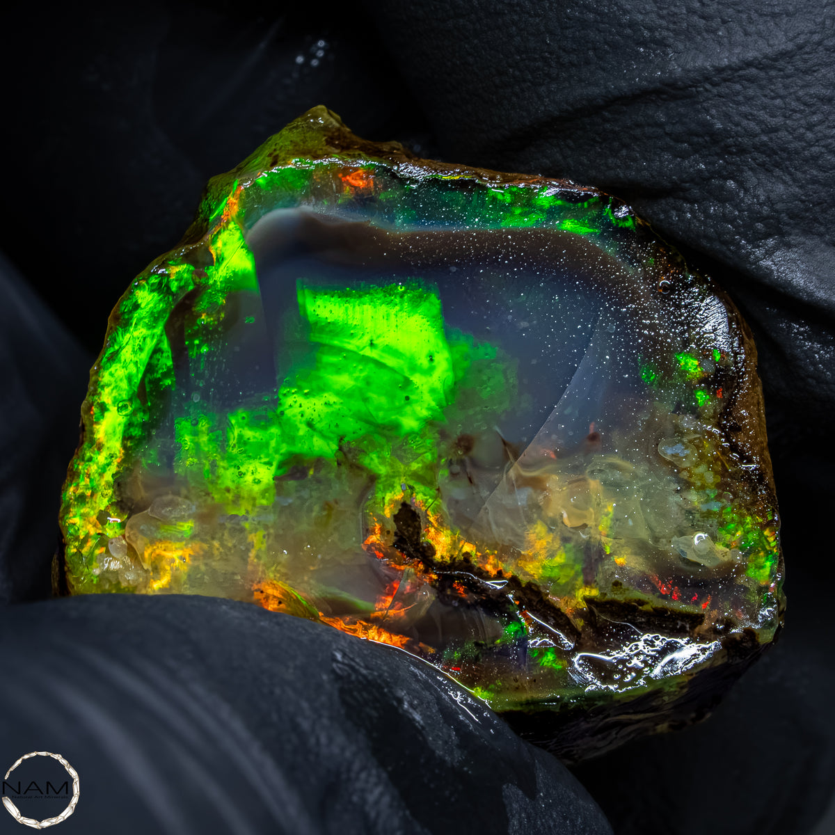 Seltener Natürlicher Kristall-Opal, Äthiopien -8,08g -40,4Ct