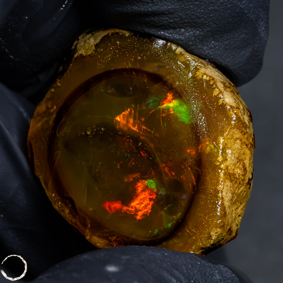 Seltener Natürlicher Kristall-Opal, Äthiopien -14,25g -71,25Ct