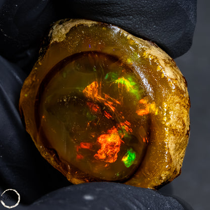 Seltener Natürlicher Kristall-Opal, Äthiopien -14,25g -71,25Ct