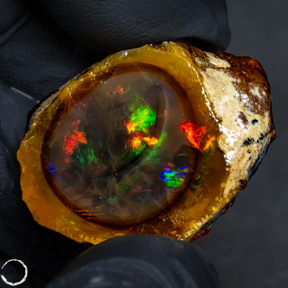 Seltener Natürlicher Kristall-Opal, Äthiopien -14,25g -71,25Ct