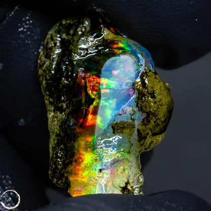 Seltener Natürlicher Kristall-Opal, Äthiopien -4,53g - 22,65Ct