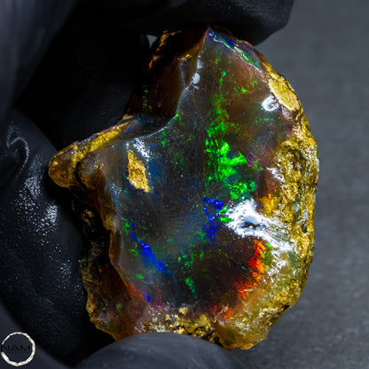 Seltener Natürlicher Kristall-Opal, Äthiopien -21,28g -106,4Ct