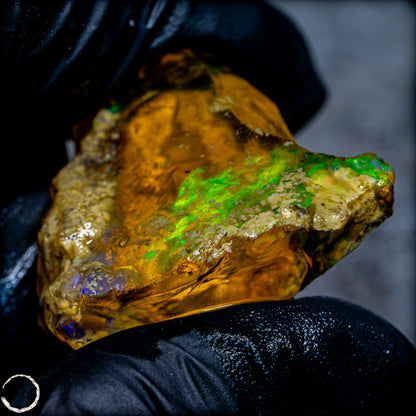 Seltener Natürlicher Großer Kristall-Opal, Äthiopien - 76,65 ct